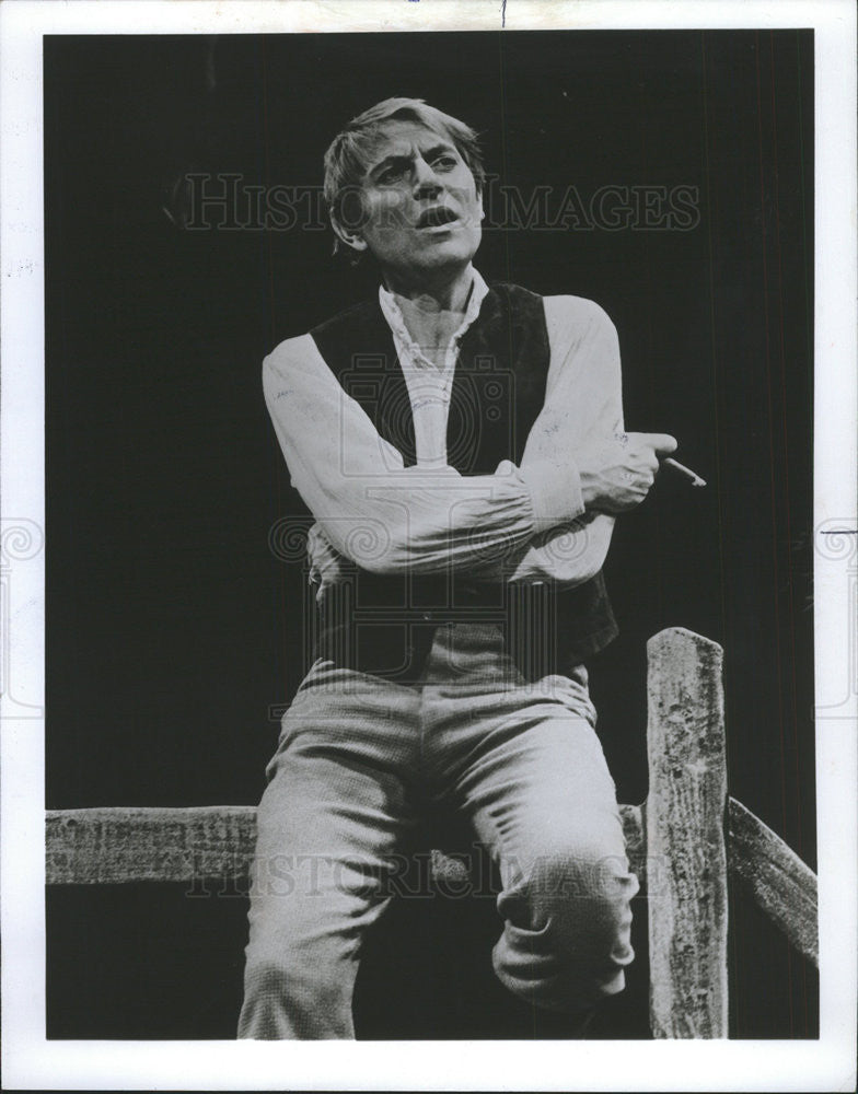 1977 Press Photo John Cullum Shenandoah - Historic Images