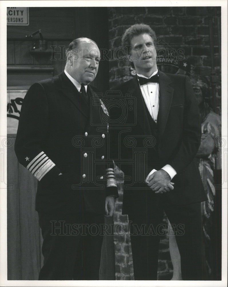 Press Photo Chairman Joint Chiefs Staff Admiral William Crowe Jr Hot Rocks Sam - Historic Images