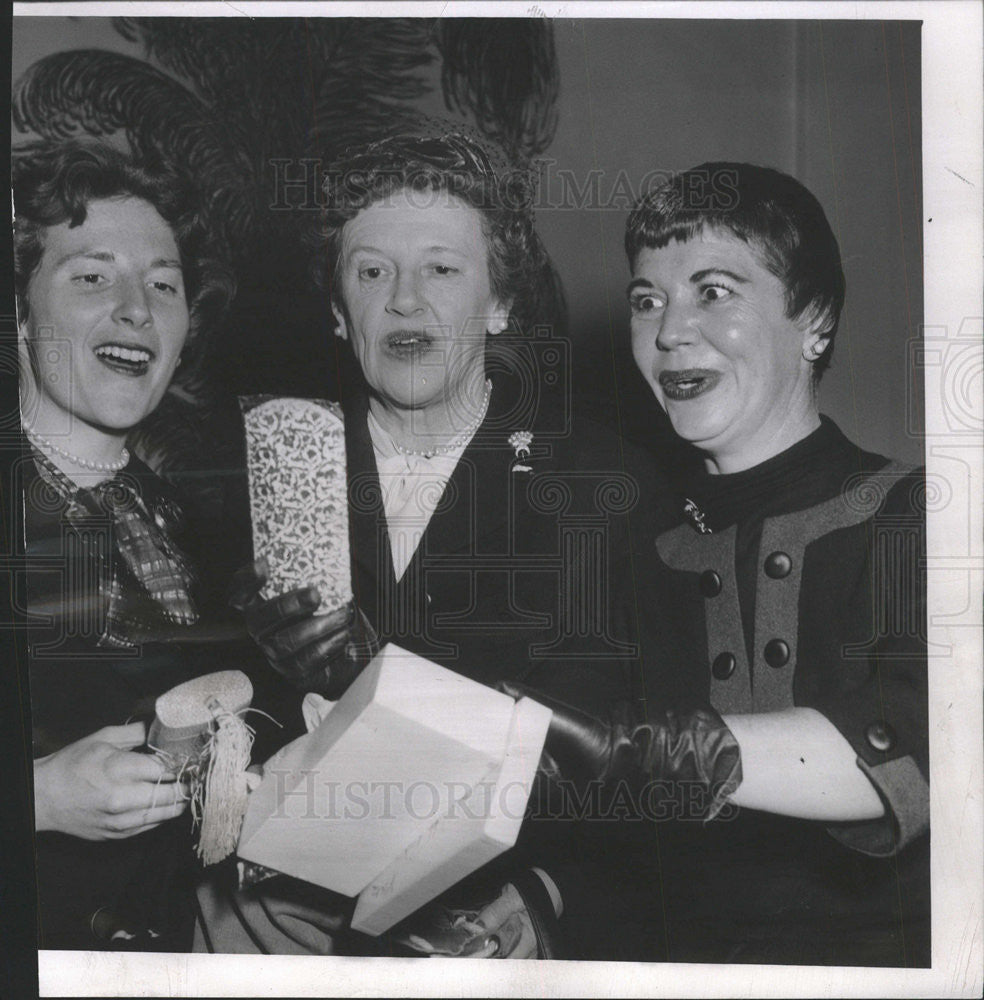 1959 Press Photo Mrs. Herbert Kennedy Mrs. William E. Roberts - Historic Images