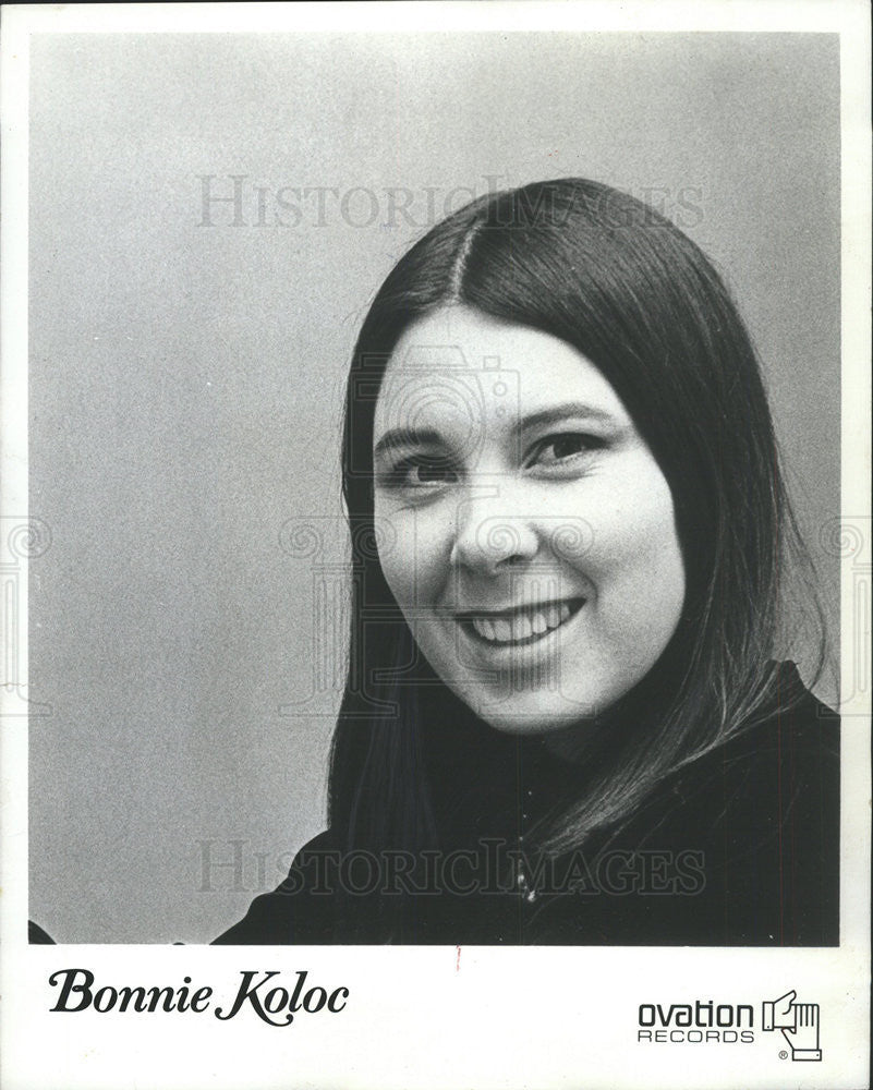 1972 Press Photo Singer Bonnie Koloc - Historic Images