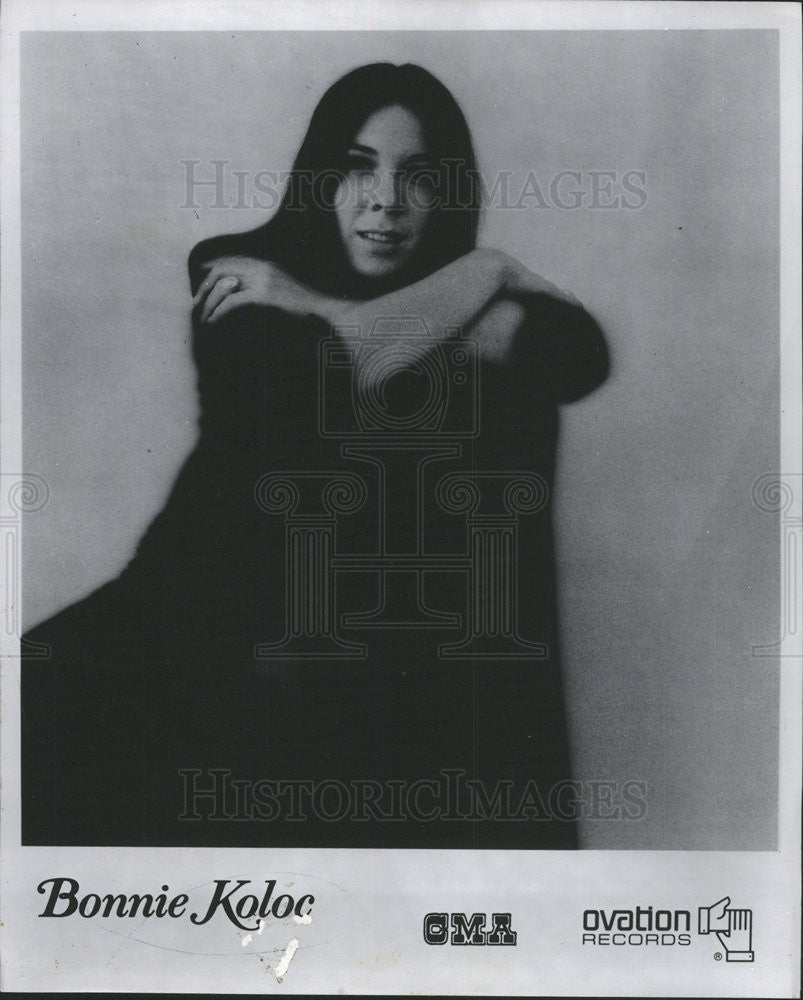 1974 Press Photo Singer Bonnie Koloc - Historic Images