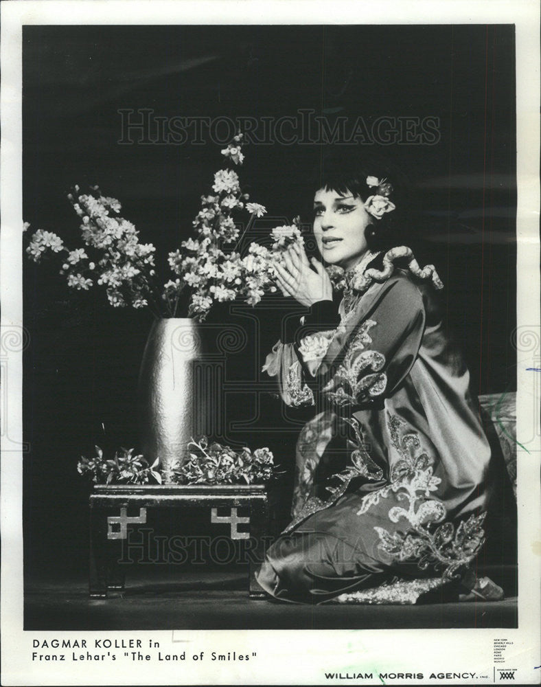 1967 Press Photo Dagma Koller, Operetta - Historic Images