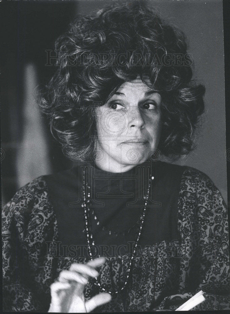 1973 Press Photo Actress Mina Kolb - Historic Images