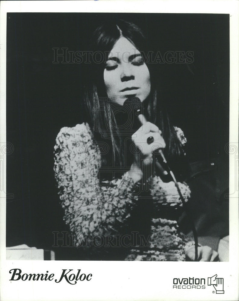 1974 Press Photo Bonnie Koloc American Folk Singer Actress Artist - Historic Images