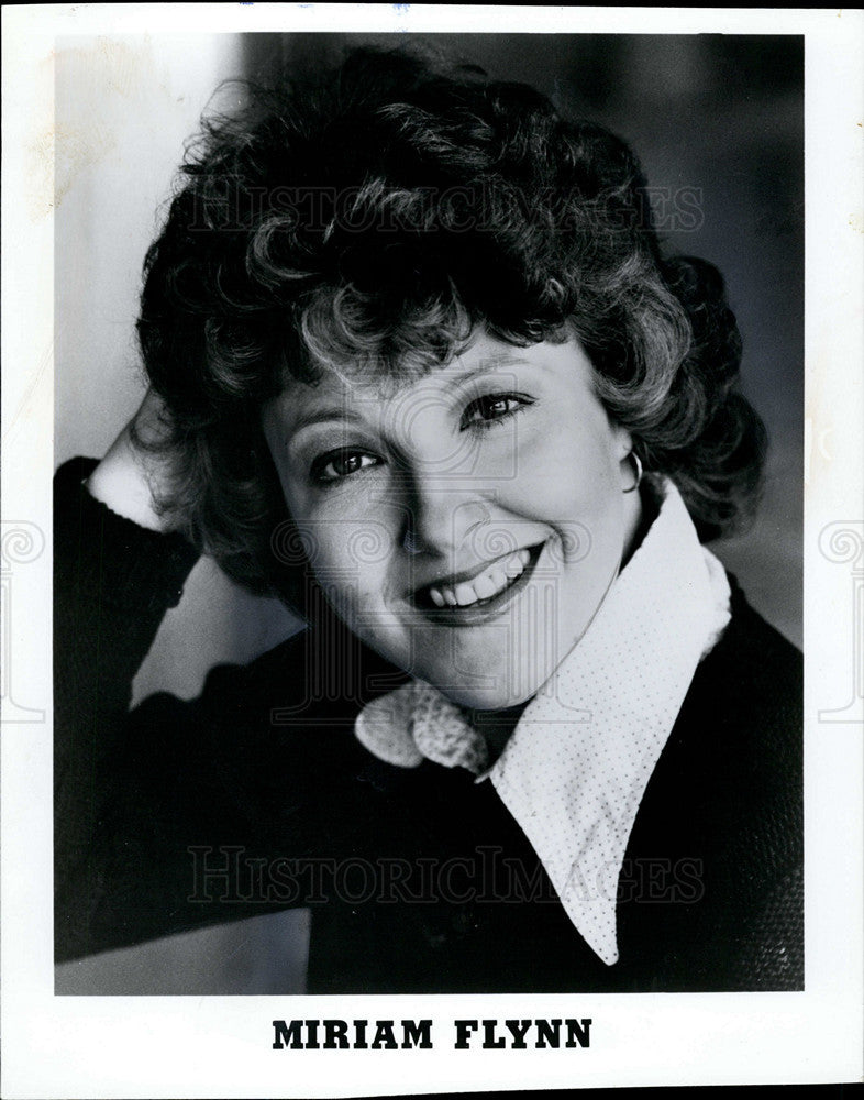 1977 Press Photo Miriam Flynn, Second City entertainer - Historic Images