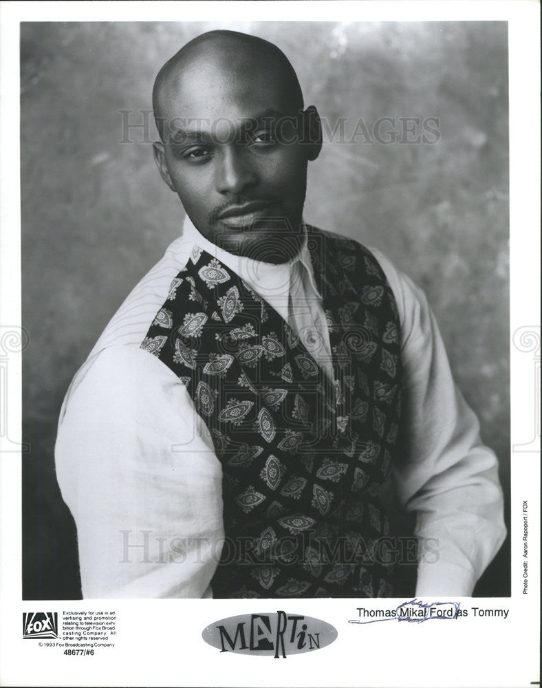 1993 Press Photo Thomas Mikal Ford &quot;Martin&quot; - Historic Images