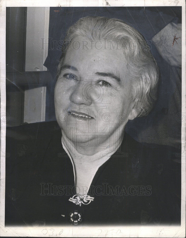 1943 Press Photo Sister Elizabeth Kenny Queensland Australia Nurse New York - Historic Images