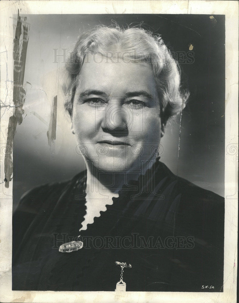 1947 Press Photo Sister Elizabeth Kenny Australian Nurse Infantile Paralysis - Historic Images