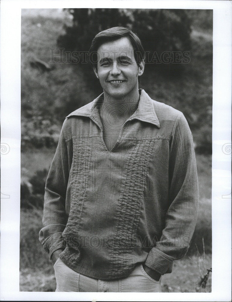 1977 Press Photo James Carroll Jordan Plays Bill Abbott in &quot;Rich Man, Poor Man&quot; - Historic Images