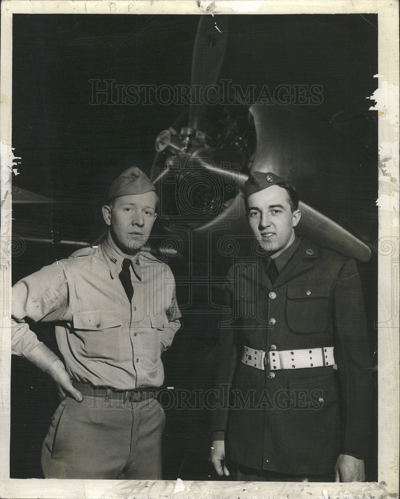 1941 Press Photo Lieut Paul Olsen Times Staff Photographer   Emmett Deadman - Historic Images