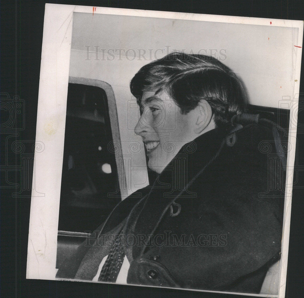 1966 Press Photo Prince Charles wearing a Beatles haircut - Historic Images