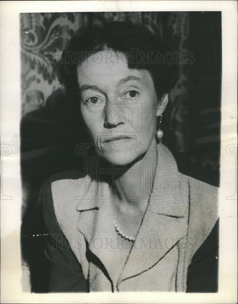 1945 Press Photo Charlotte Duchess Luxemburg daughter Grand Duke William Marie - Historic Images