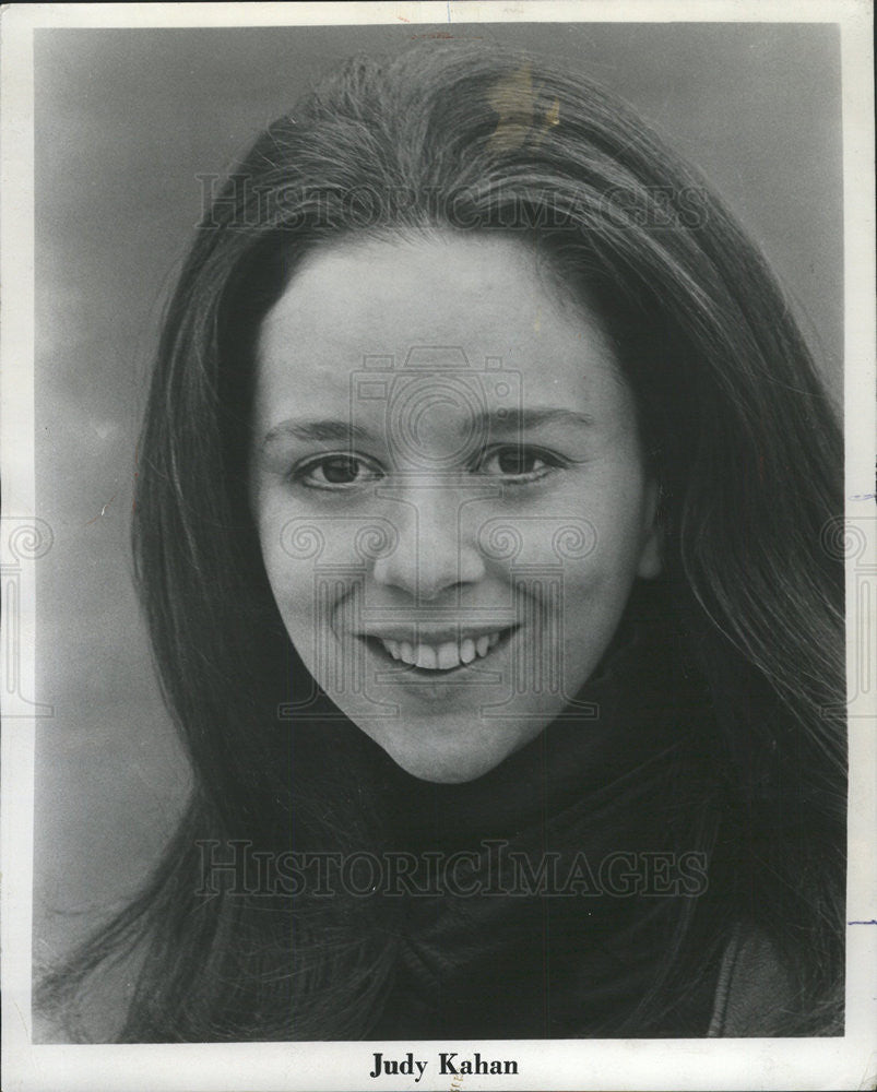 1975 Press Photo Judy Kahan Television Commercial Actress - Historic Images