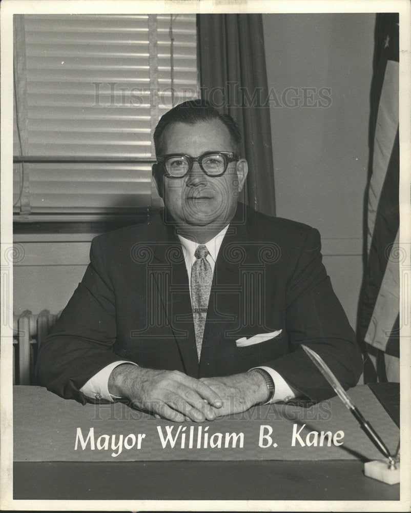 1966 Press Photo William B. Kane Harvey IL - Historic Images