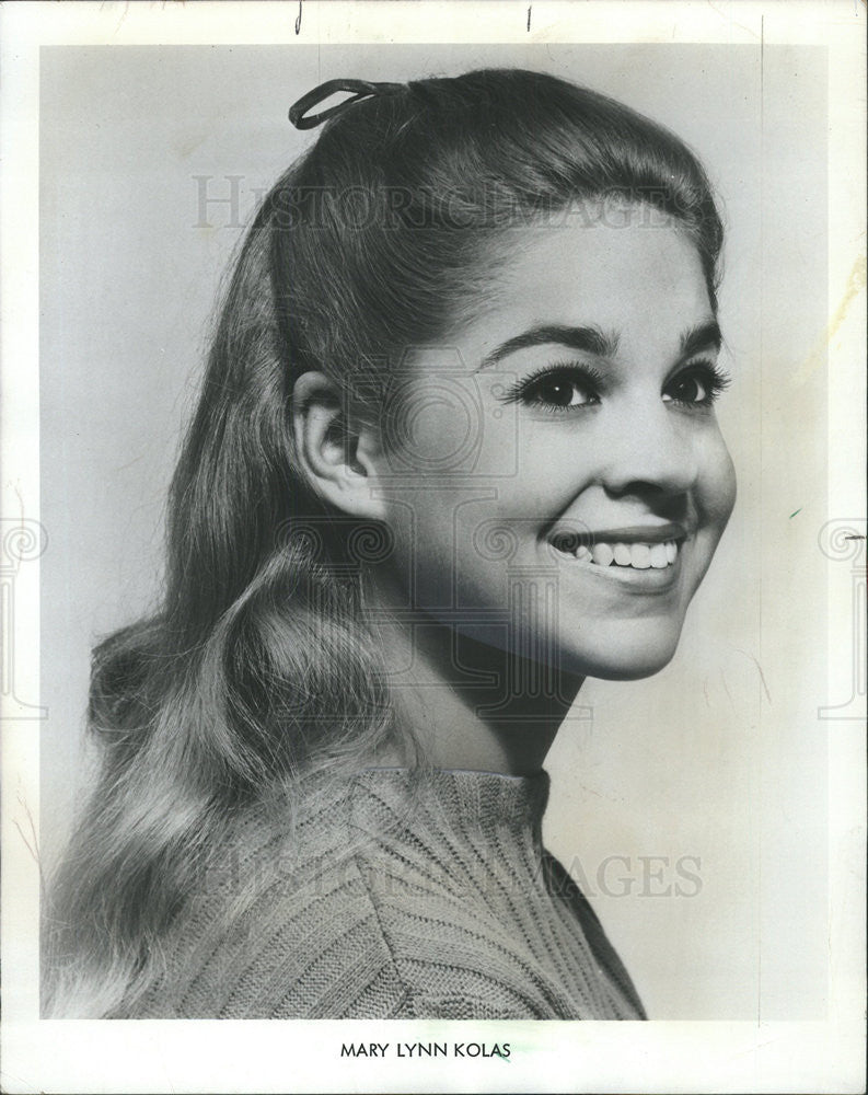 1968 Press Photo Actress Mary Lynn Kolas - Historic Images