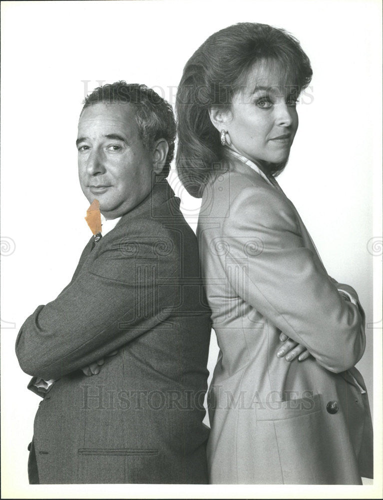 Press Photo Emmy nominee Michael Tucker Jill Eikenberry couple Assault Matrimony - Historic Images