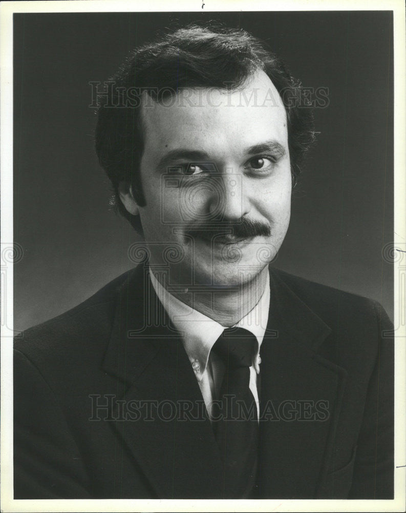 1984 Press Photo SportsVision&#39;s Jim Corno - Historic Images