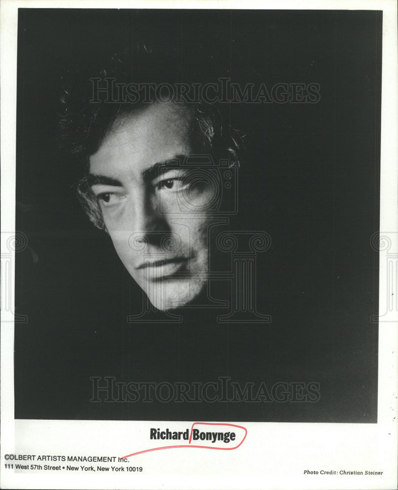 1976 Press Photo Richard Bonynge Australian conductor pianist - Historic Images