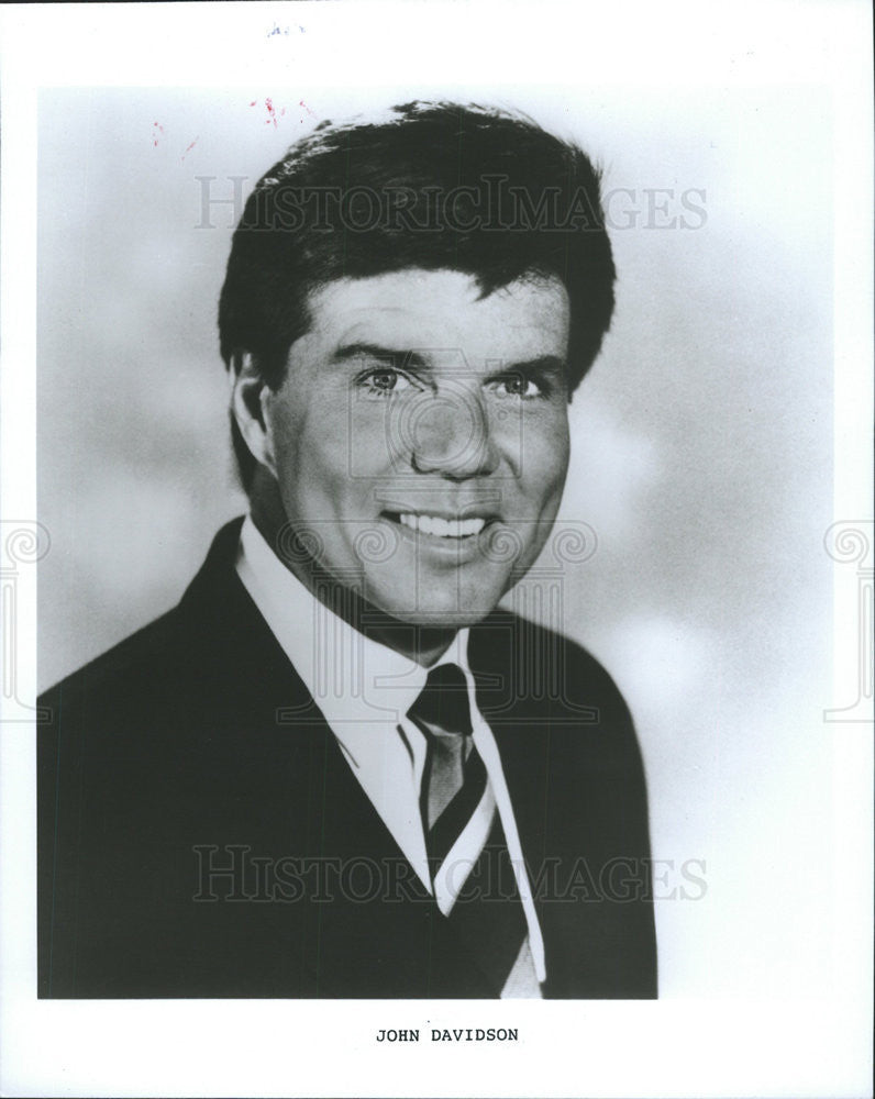 Press Photo Actor John Davidson - Historic Images