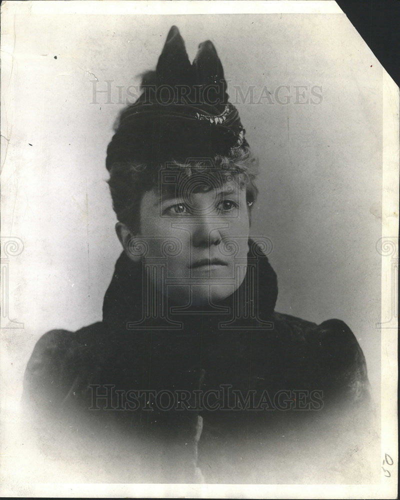 1941 Press Photo Teresa Dean Journalist Early 1900s - Historic Images