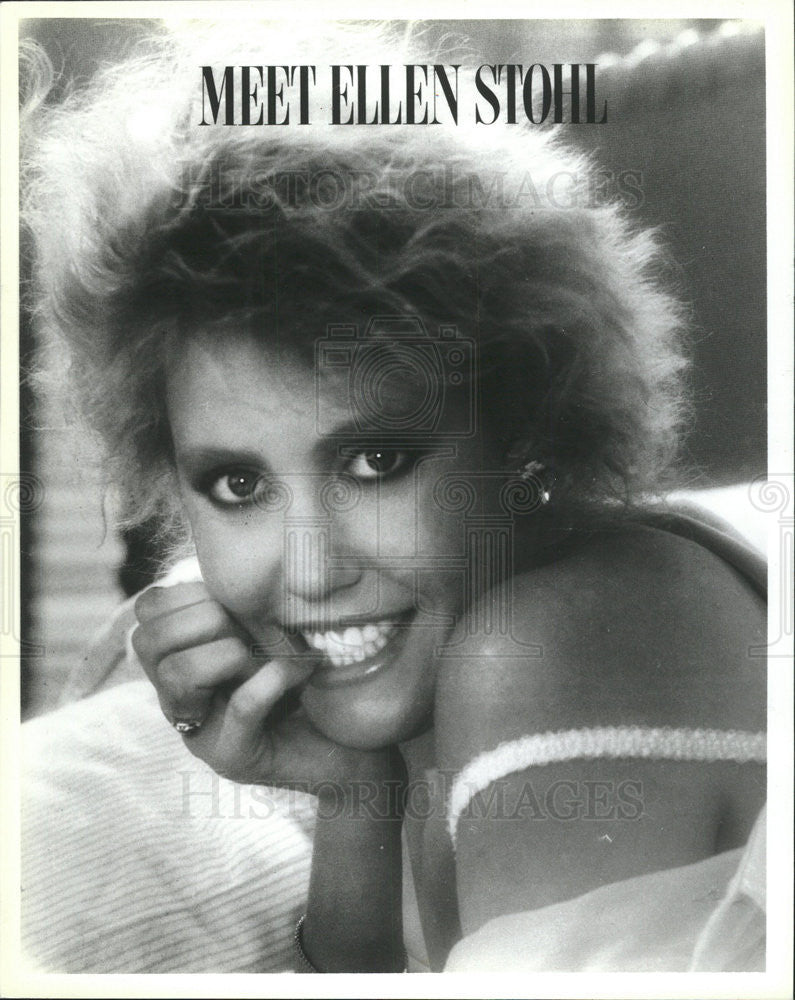 1987 Press Photo Ellen Stohl - Historic Images