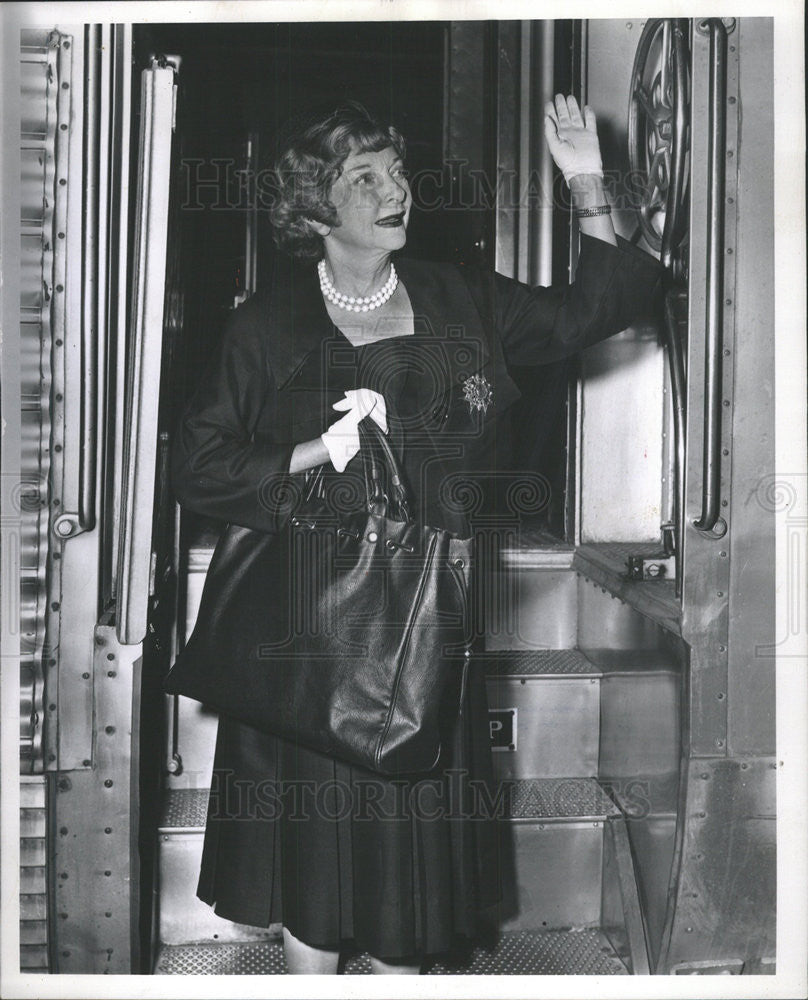 1961 Press Photo Dorothy Stickney Broadway Actress - Historic Images