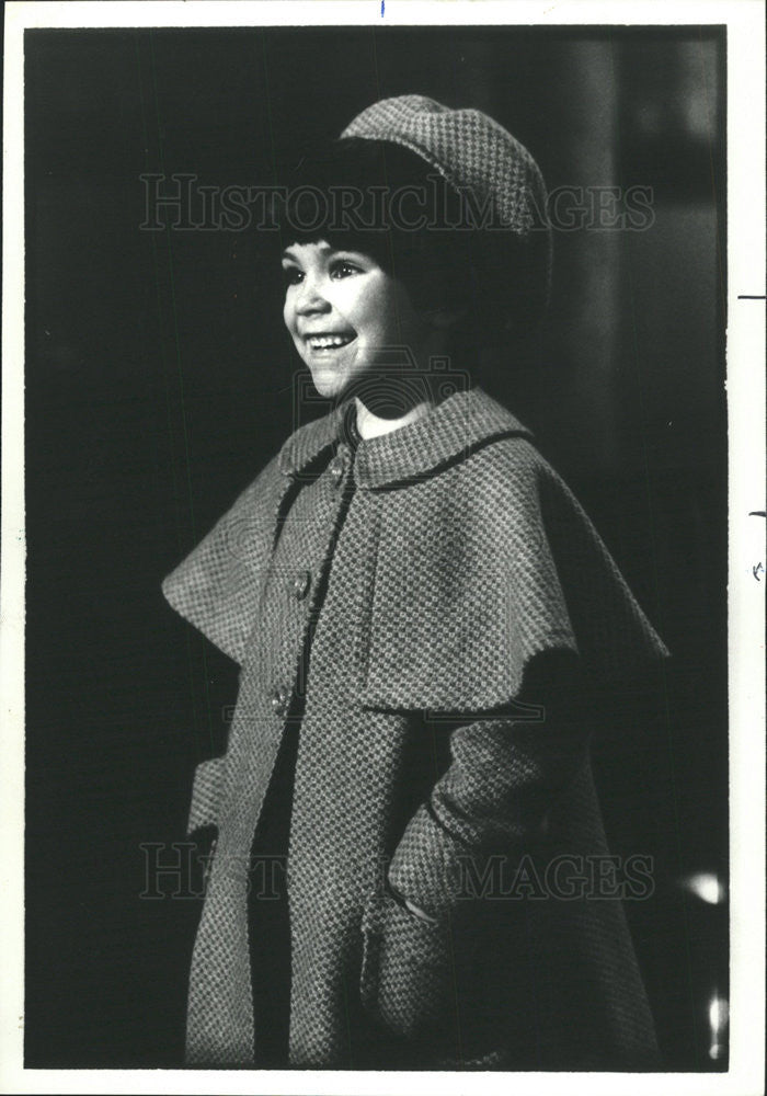 1979 Press Photo Sara Stimson Audition To Play Shirley Temple - Historic Images