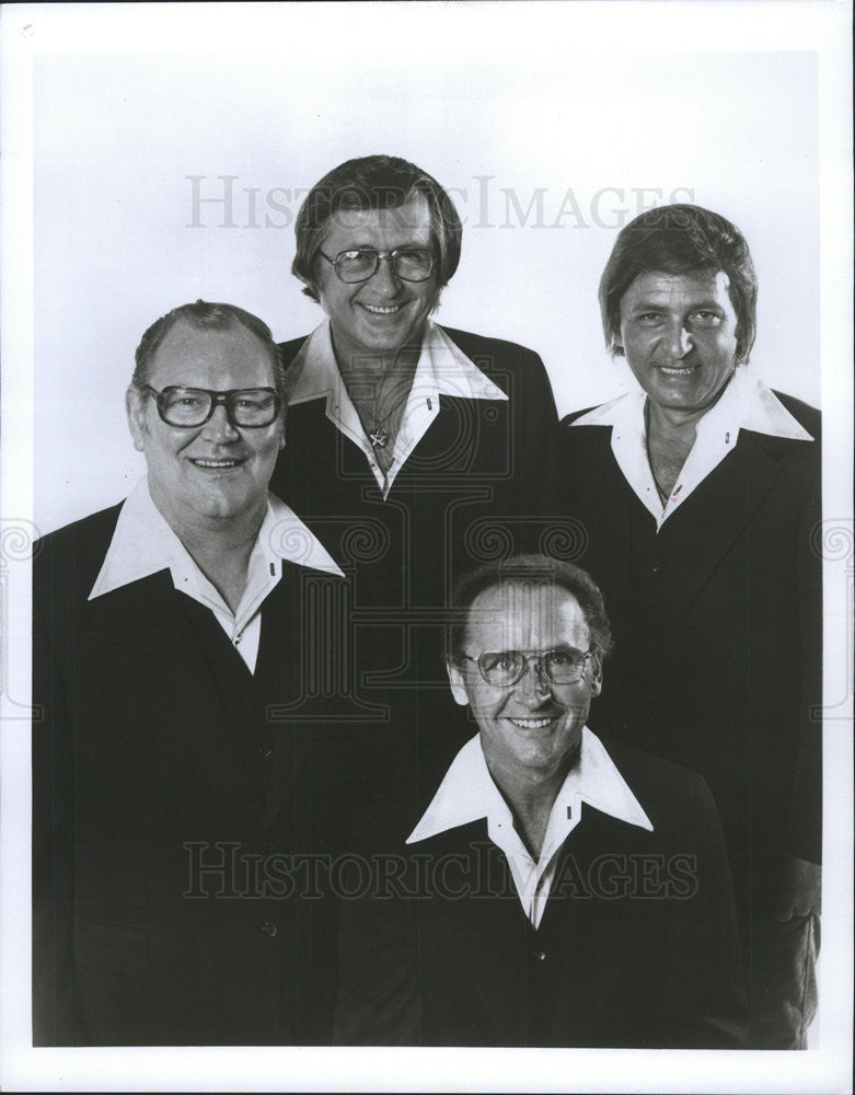 1978 Press Photo Musicians Four Freshmen - Historic Images