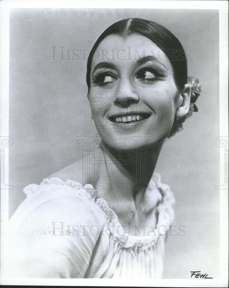 1971 Press Photo Carla Fracci American Ballet Theater Dancer Film Actress Italy - Historic Images