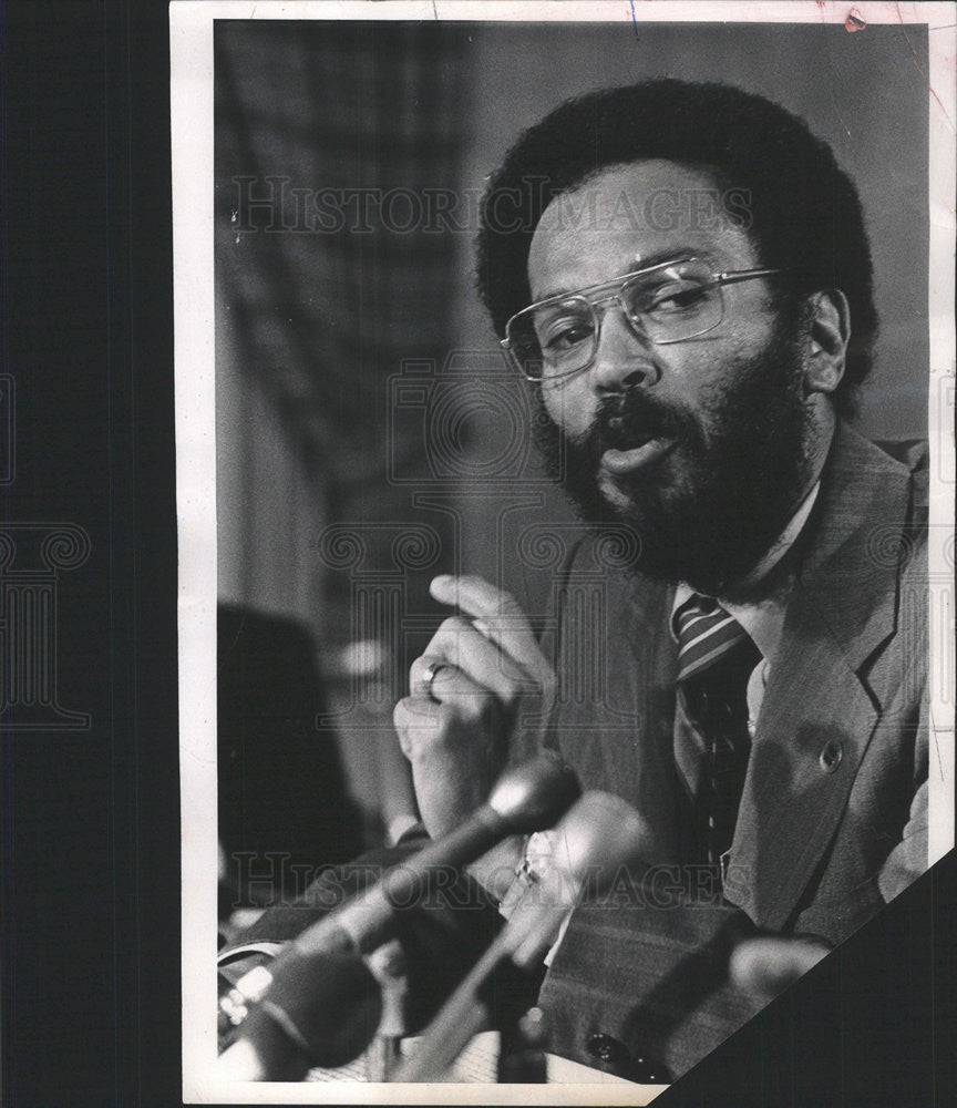 1973 Press Photo Dr James Buckner - Historic Images