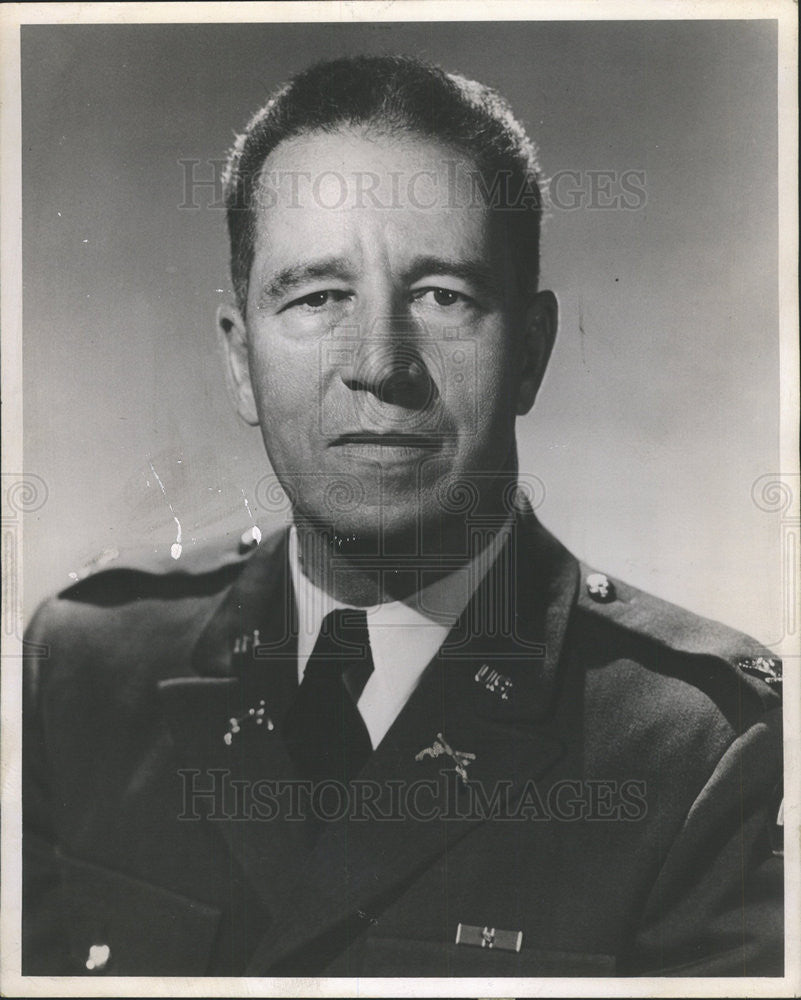 1964 Press Photo John C. Bucher/Provost Marshal/US Army/Orlando Police - Historic Images