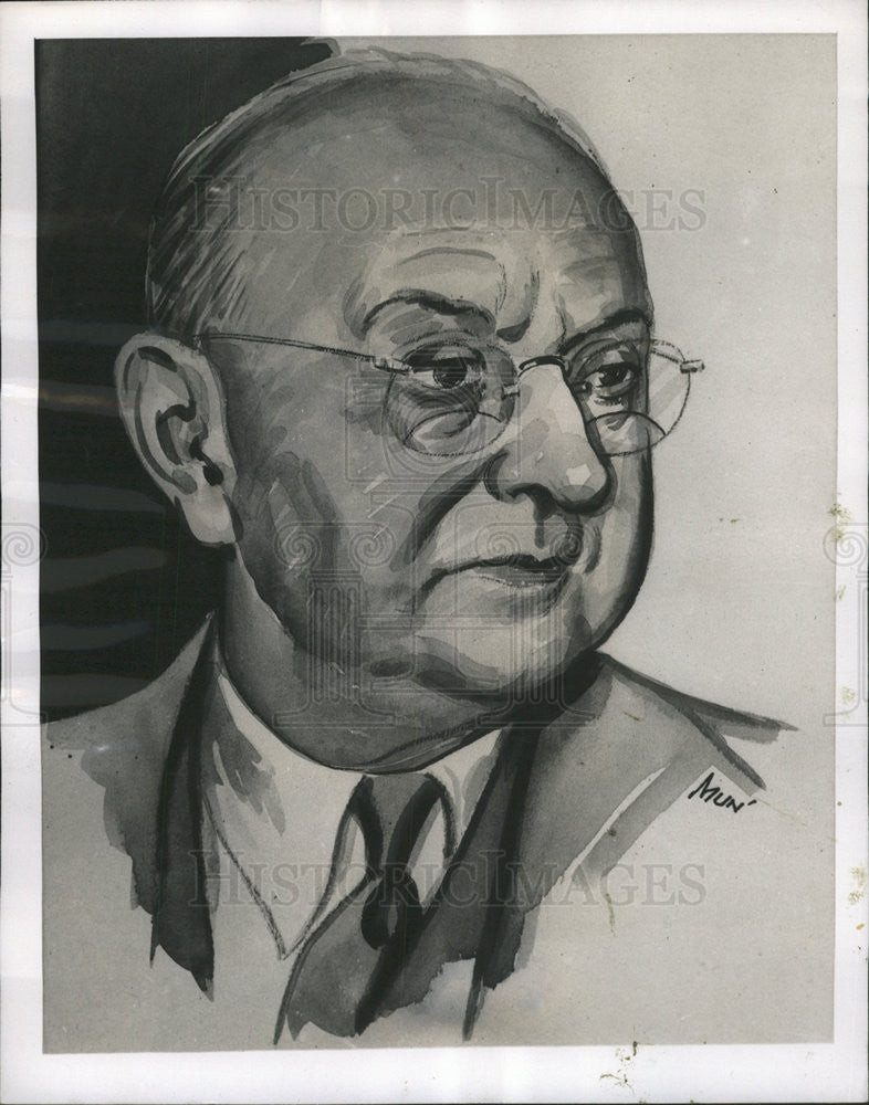 1951 Press Photo Dr Frank Nathaniel Daniel Buchman Moral Rearmament leader nobel - Historic Images