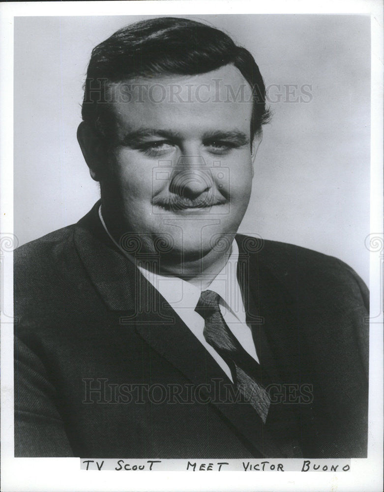 1970 Press Photo Victor Buono, American Actor And Comic - Historic Images