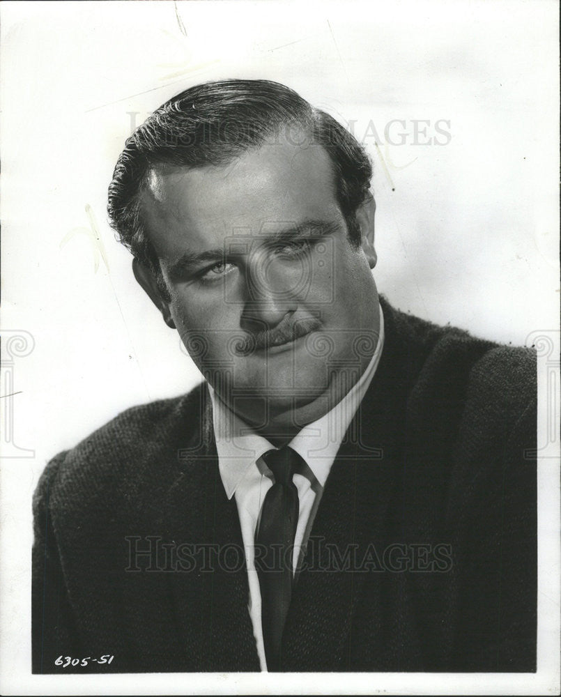 1964 Press Photo Actor Victor Buono In The Strangler - Historic Images