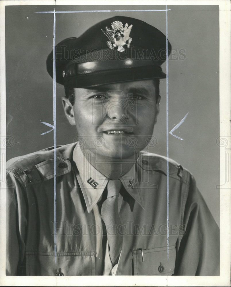 1942 Press Photo Lt. Aubrey Cookman Jr. - Historic Images