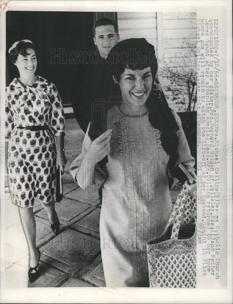 1966 Press Photo Michael Collins Catholic Church - Historic Images