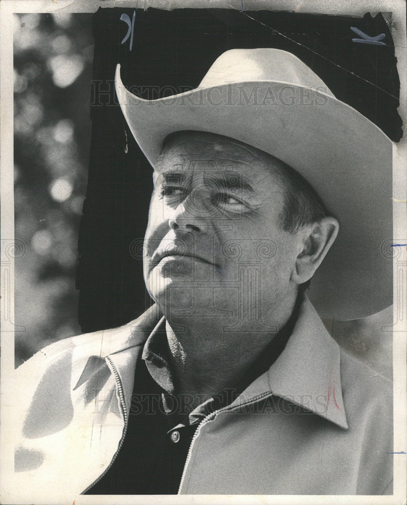 1972 Press Photo Glenn Ford Canadian-Born American Actor From Hollywood Era - Historic Images