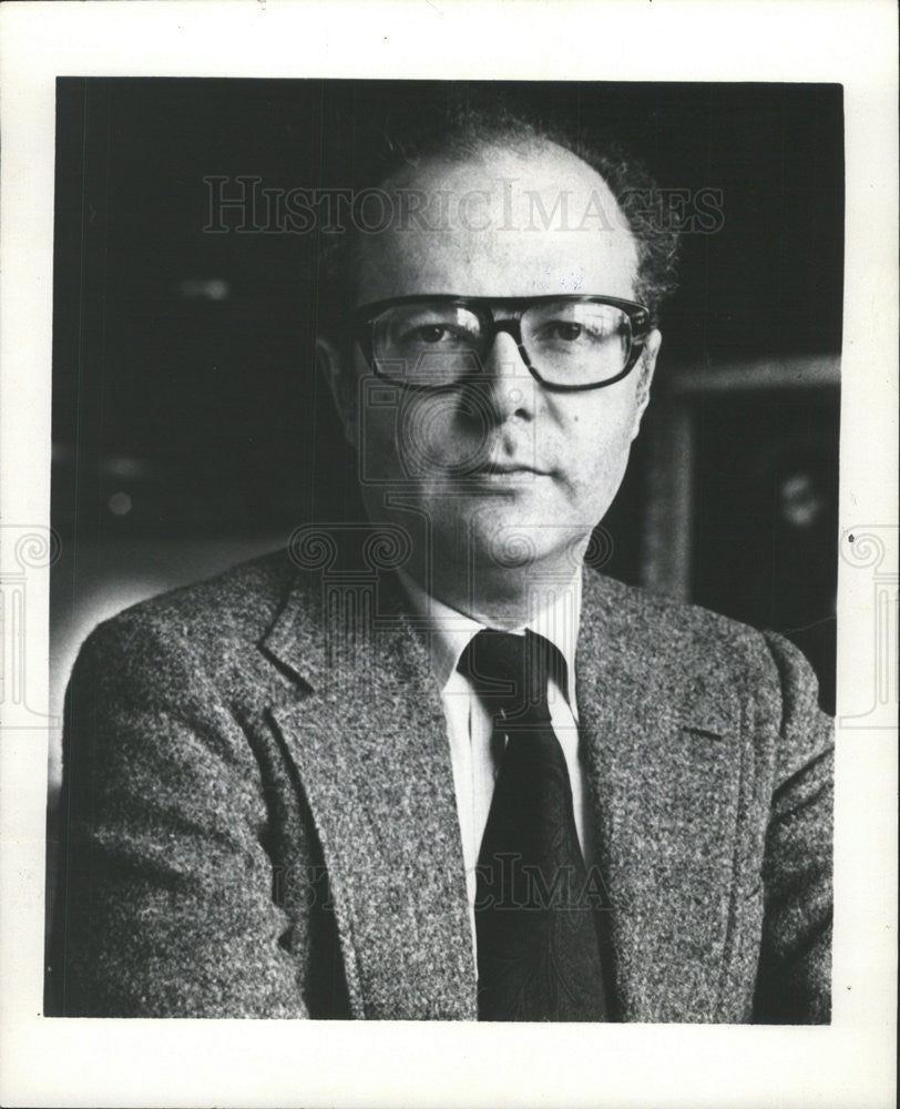 1977 Press Photo Alan Shestack Director designate Museum Art Institute Chicago - Historic Images