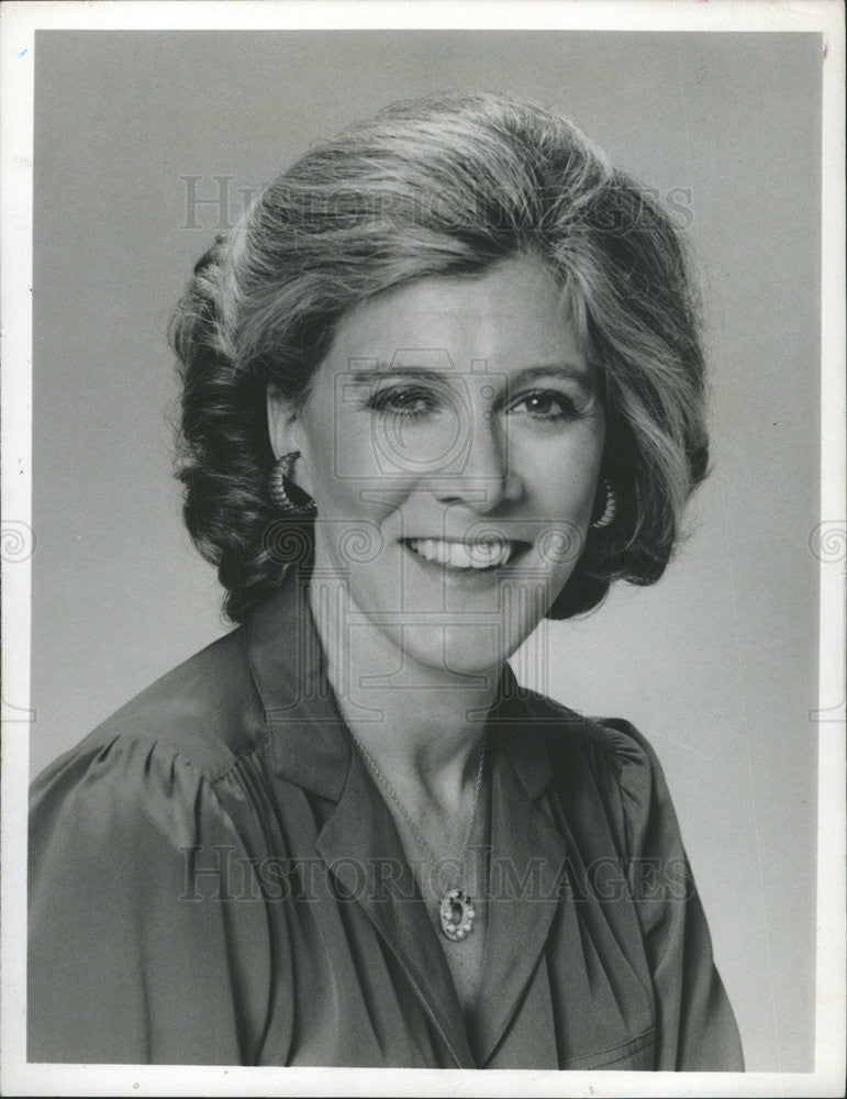 1980 Press Photo ABC News Correspondent Lynn Sherr Detroit Max Robinson Podium - Historic Images