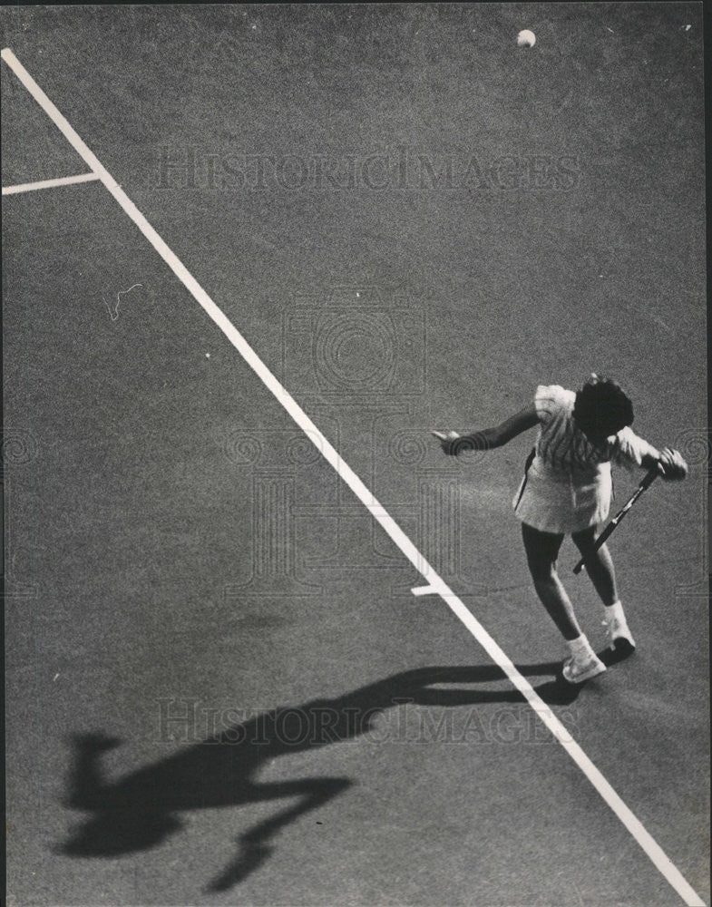 1981 Press Photo Virginia Wade Tennis Player - Historic Images