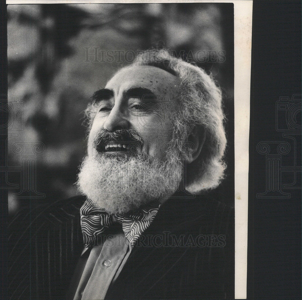 1973 Press Photo Irving Shell American Inventor Technological Scientis ...