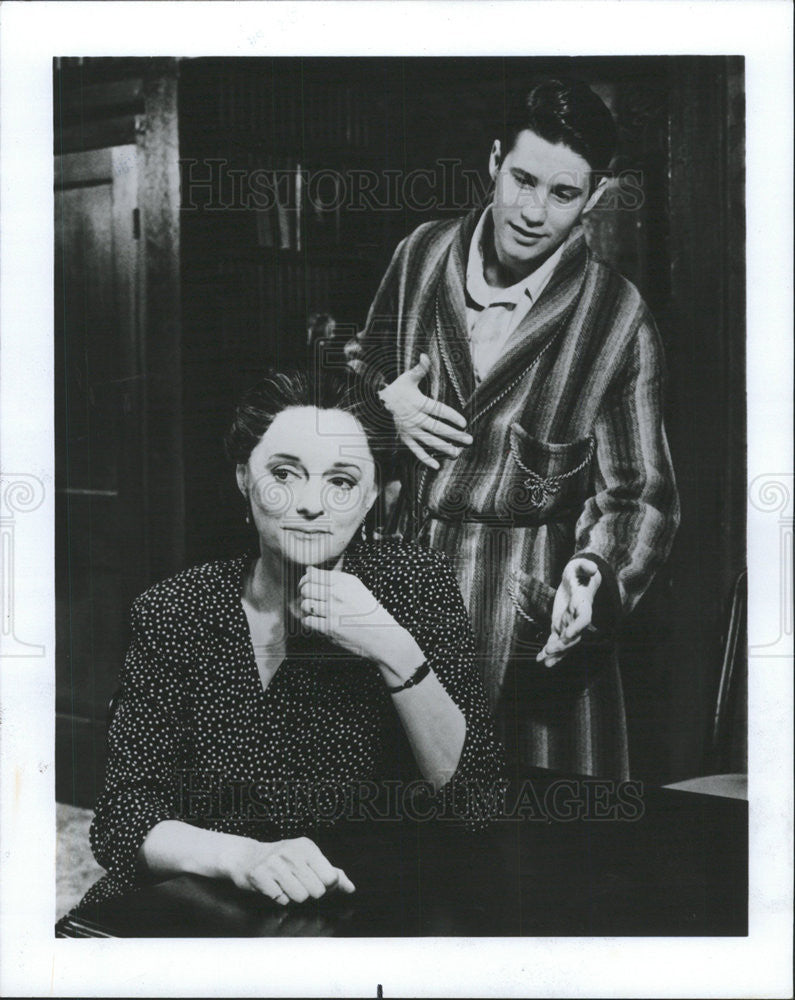 1988 Press Photo Carole Shelley, William Ragsdale In BROADWAY BOUND - Historic Images