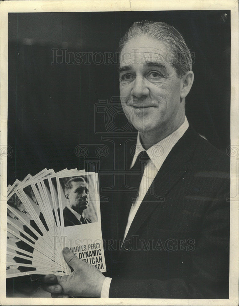 1964 Press Photo Timothy Sheehan Chairman Cook County Republican Committee - Historic Images