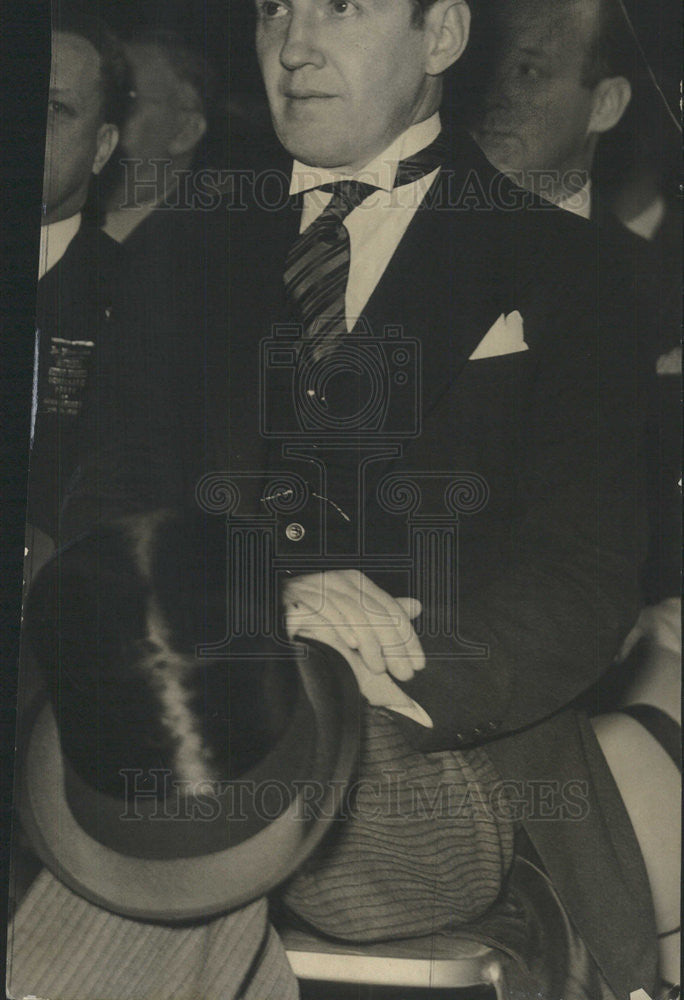 1940 Press Photo Edward Barrett Illinois State Auditors Public Accounts - Historic Images