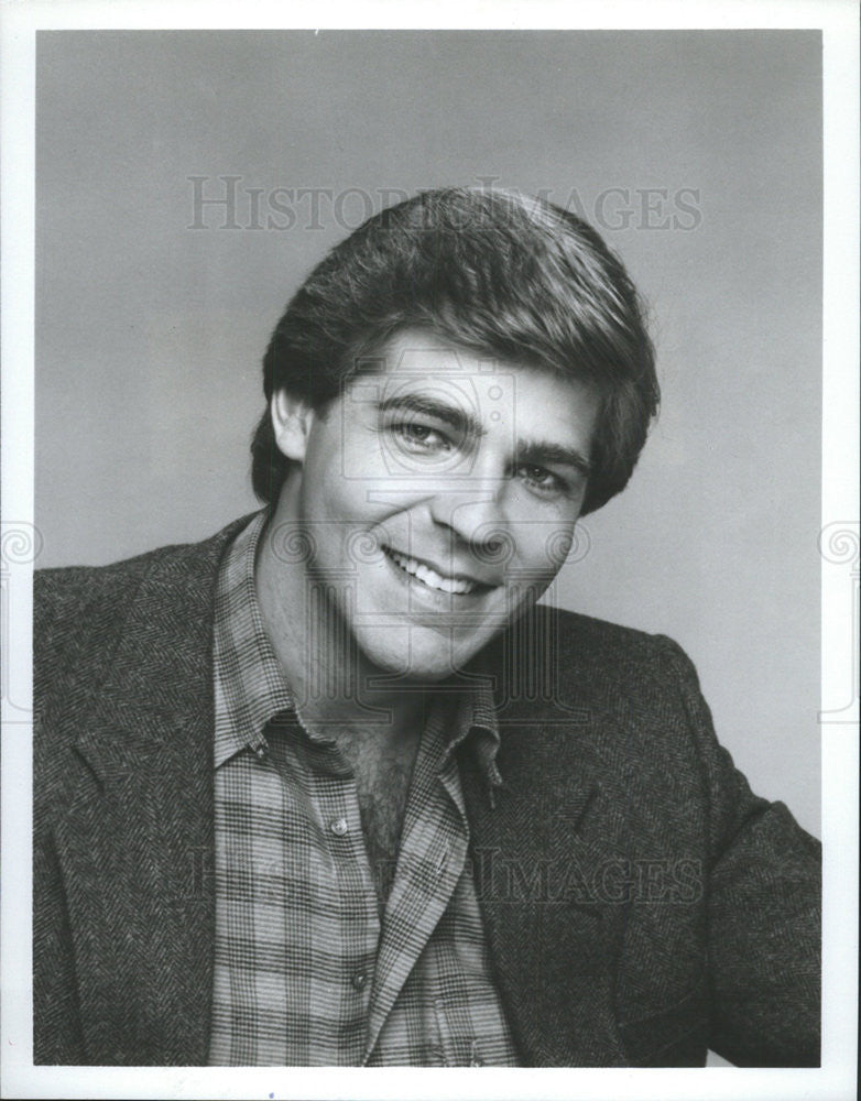 Press Photo Chuck Wagner Automan High Tech Actor - Historic Images