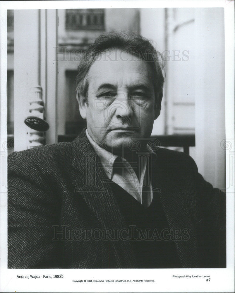 1989 Press Photo Andrze Wajde Polish Director - Historic Images