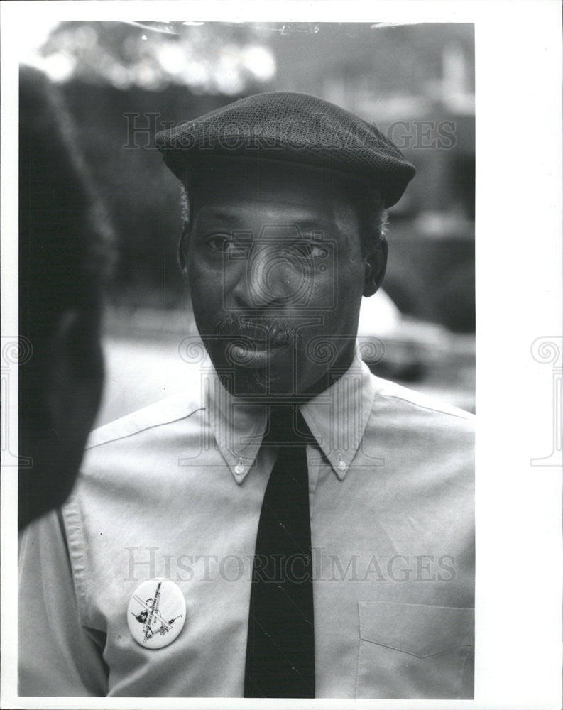 1992 Press Photo Marcus Walker, Vice President Of Campaign Against Drugs - Historic Images