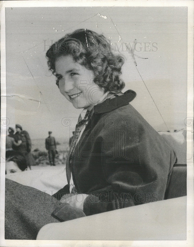 1956 Press Photo Princess Sophie of Greece and Denmark - Historic Images