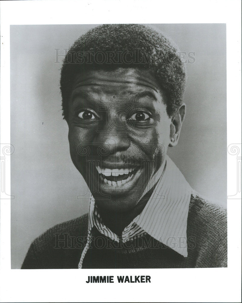 1988 Press Photo Comedian Jimmie Walker Star Music Club Hyatt Regency Chicago - Historic Images