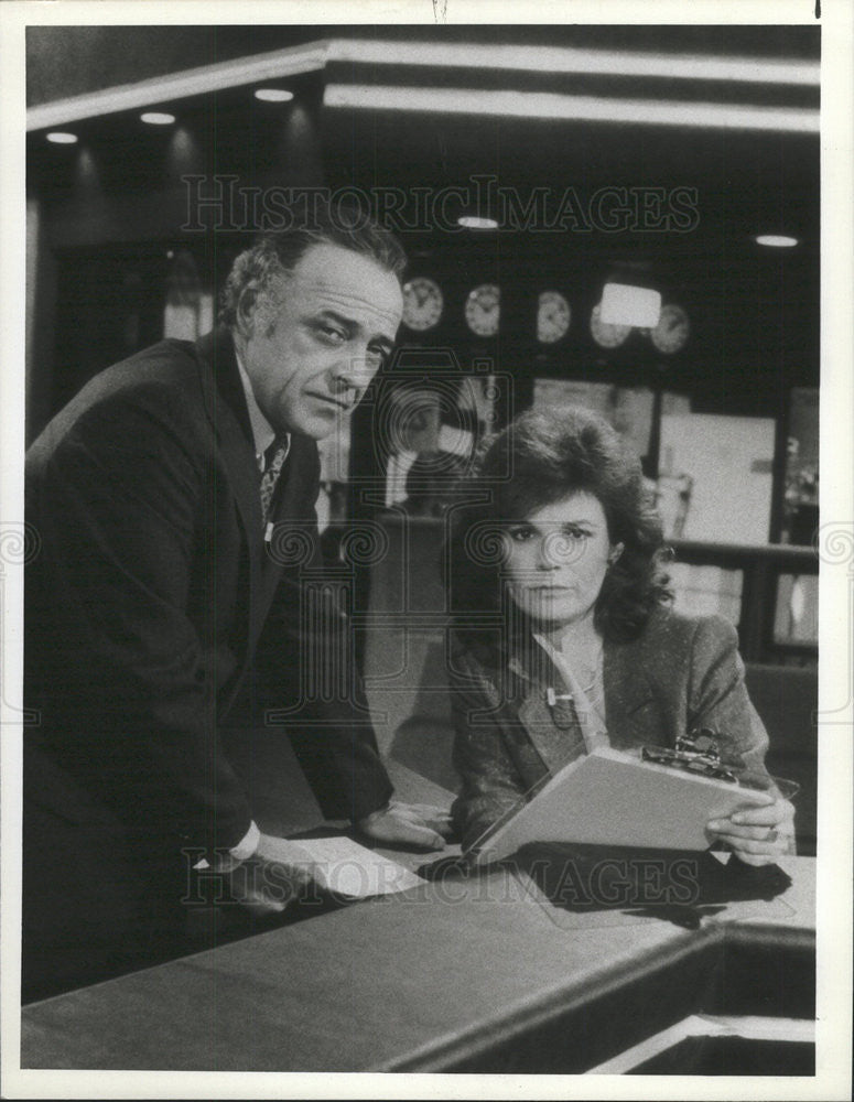 1983 Press Photo Kathryn Walker New Anchors - Historic Images